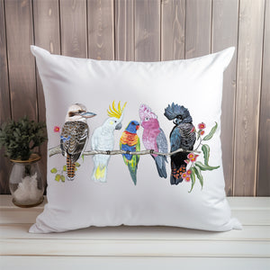 Australian Bird and Flora - Cushion Cover