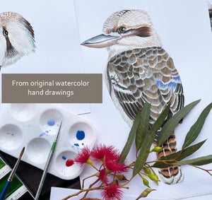 Australian Bird and Flora - Cushion Cover