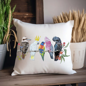 Australian Bird and Flora - Cushion Cover
