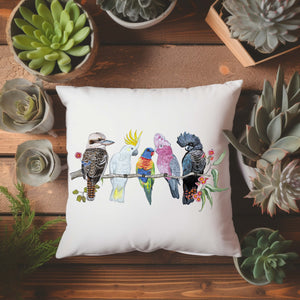 Australian Bird and Flora - Cushion Cover