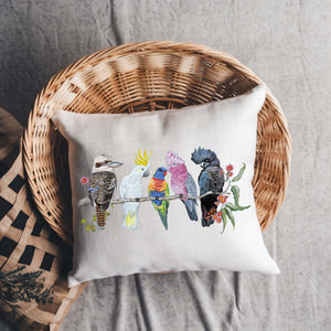 Australian Bird and Flora - Cushion Cover
