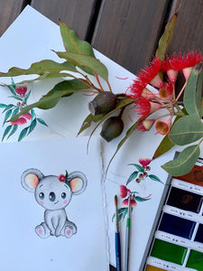 Personalised KOALA FAMILY Prints