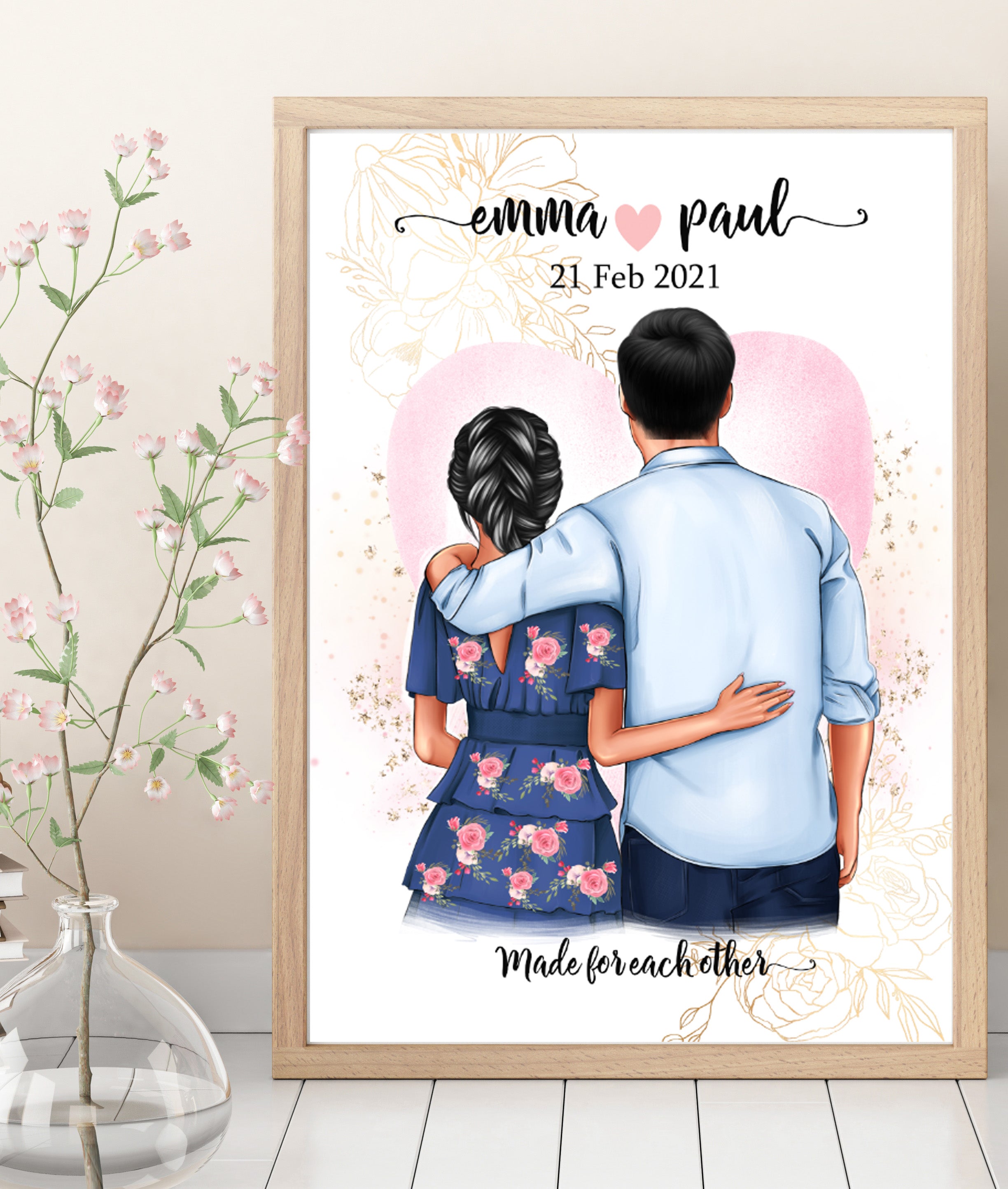 Personalised COUPLE Prints