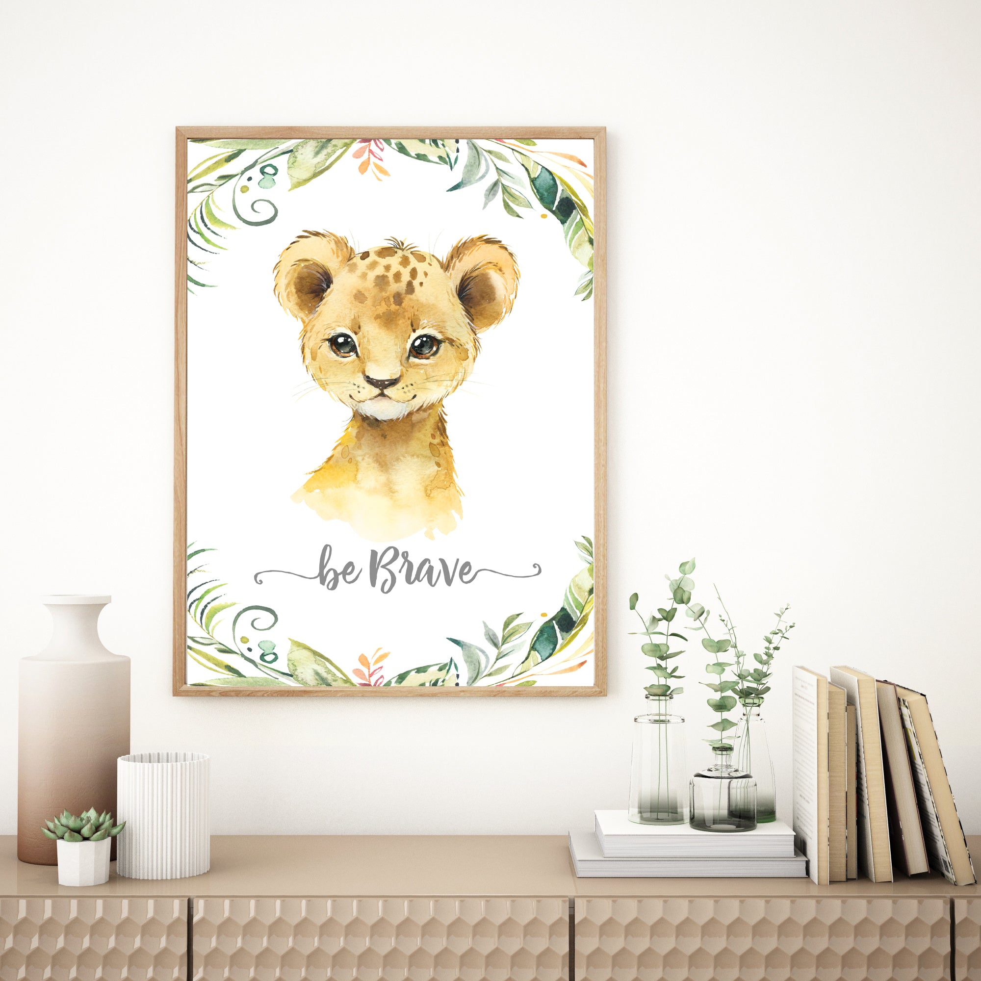 Safari Animals (Set of 3 Prints)