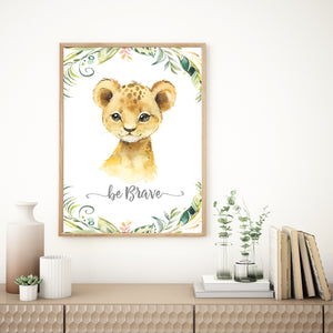 Safari Animals (Set of 3 Prints)