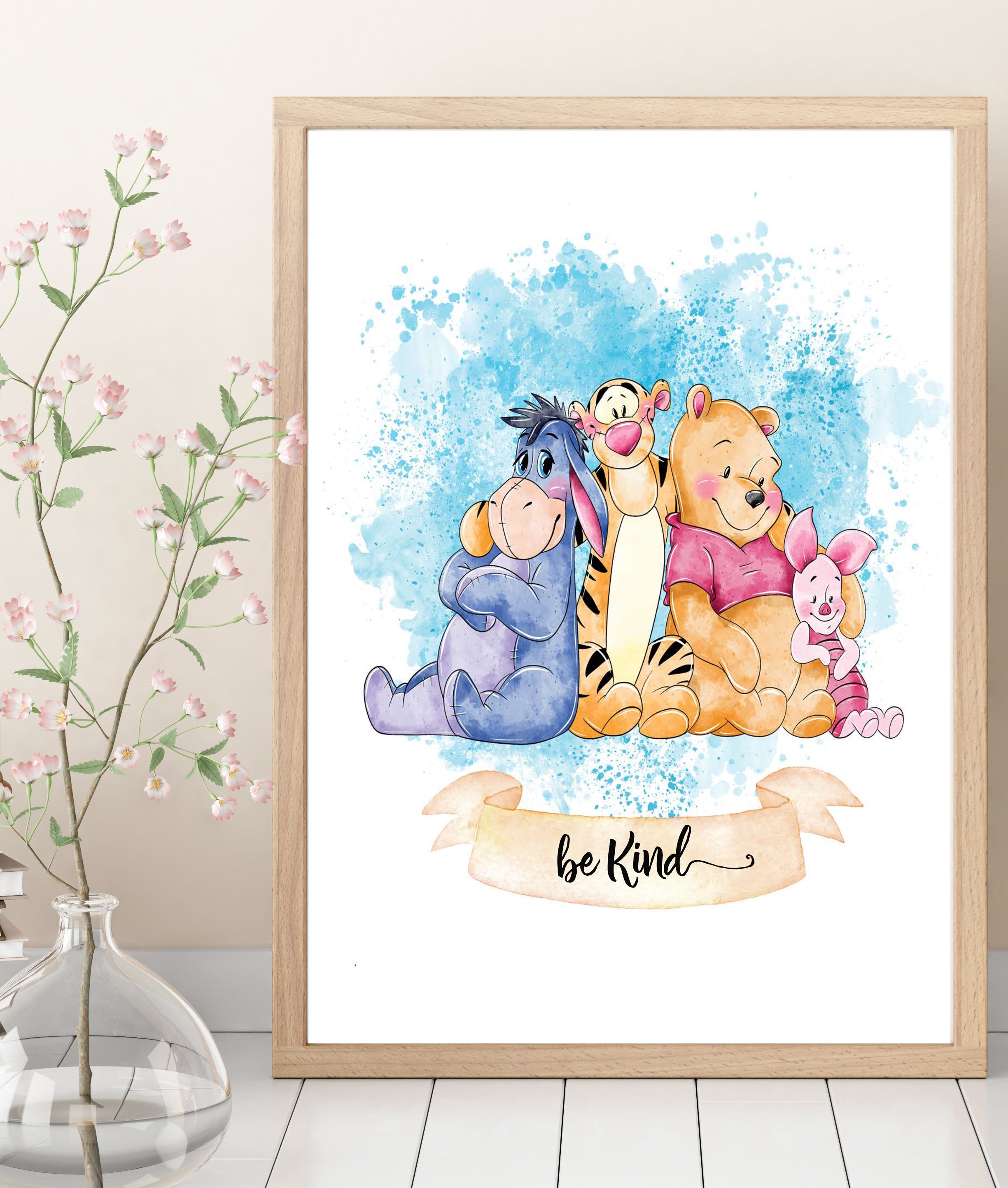 Winni the Pooh (Set of 3 Prints) Unisex Design