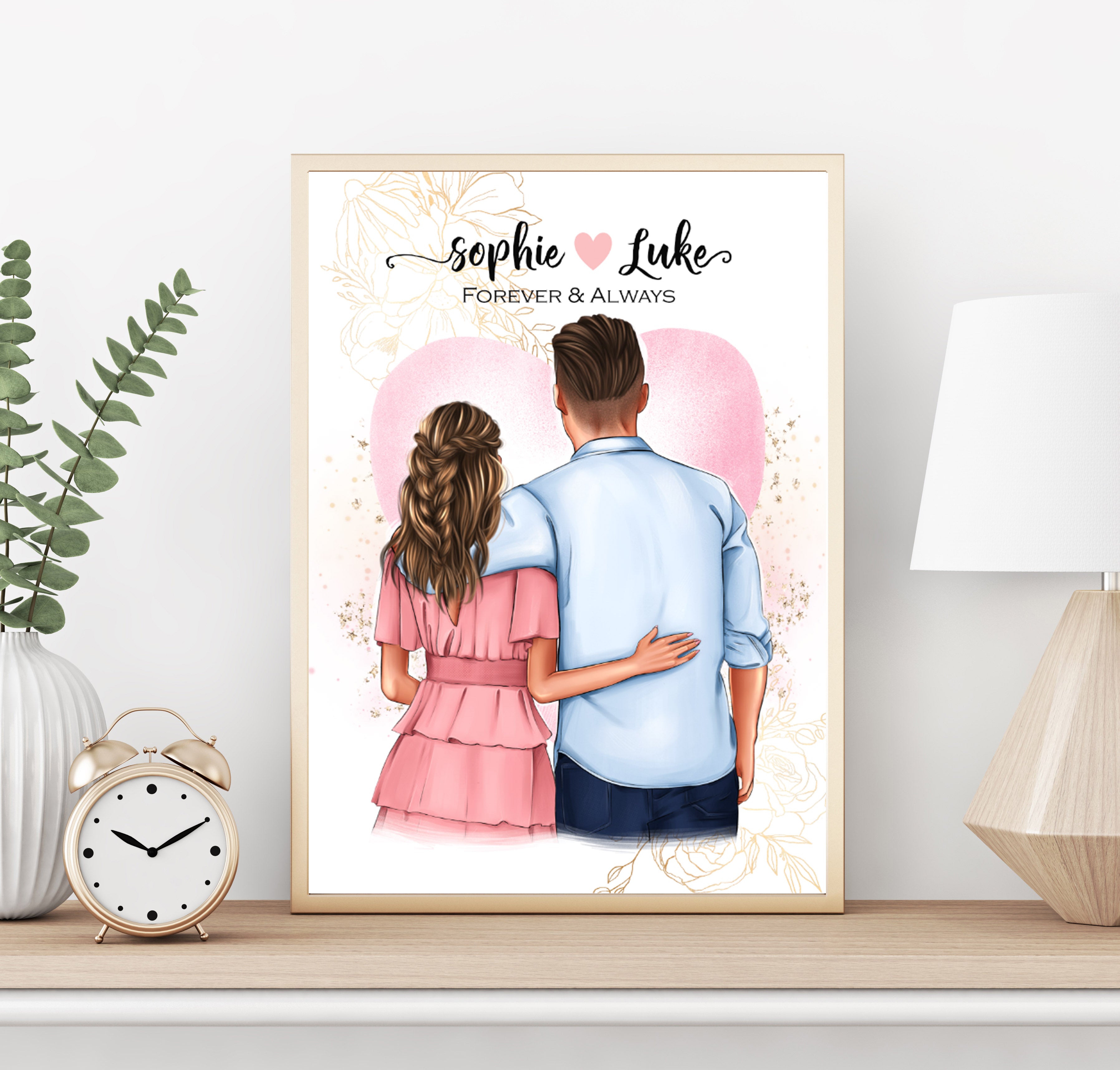 Personalised COUPLE Prints