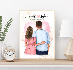 Personalised COUPLE Prints