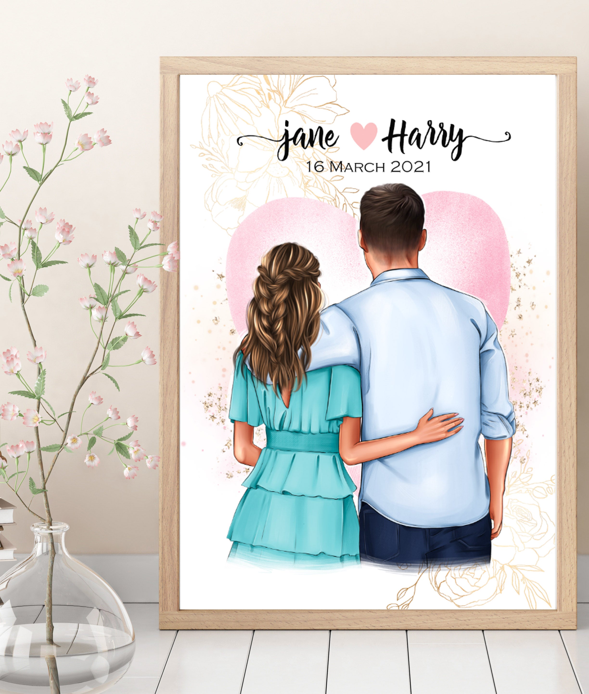 Personalised COUPLE Prints