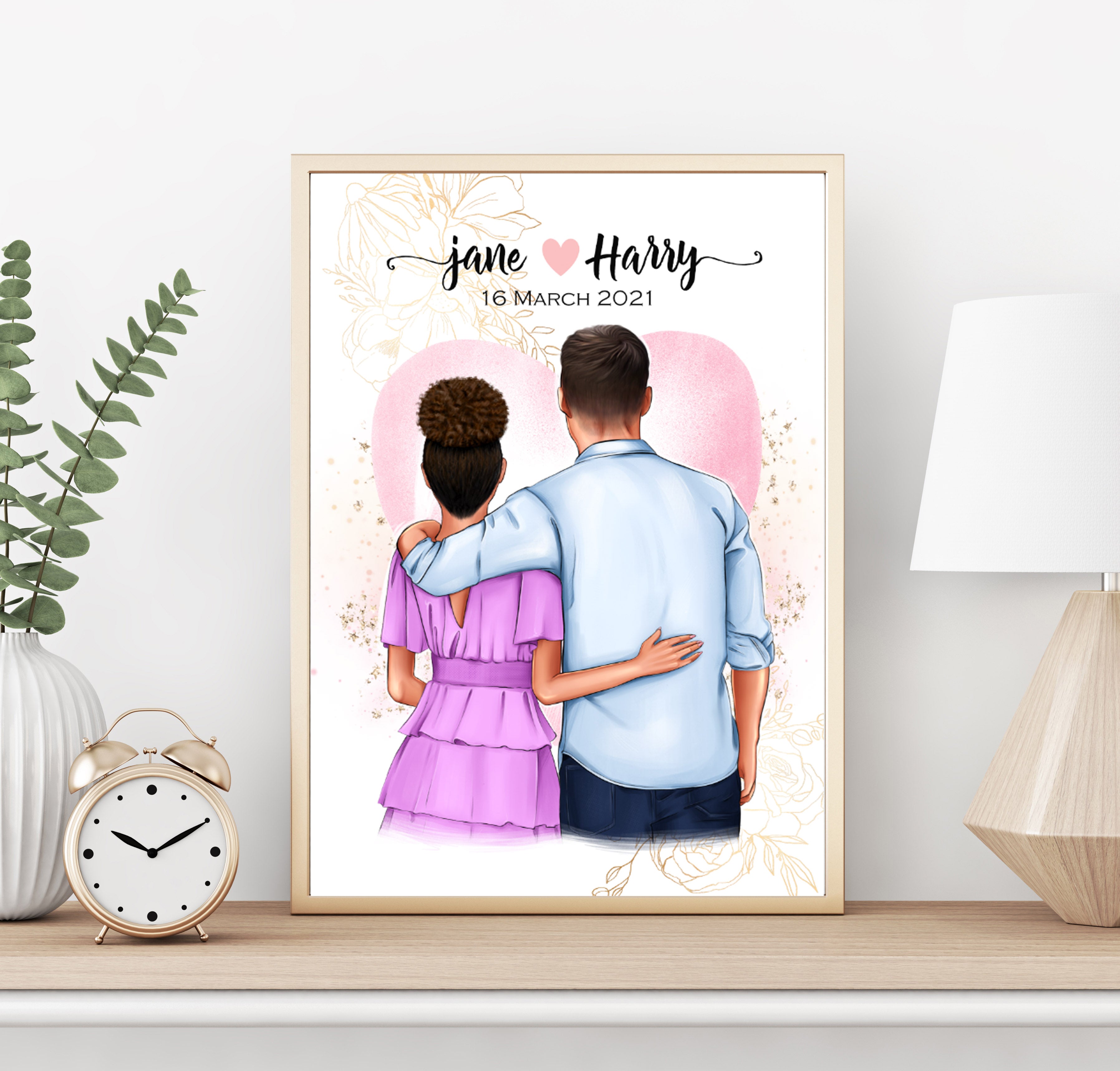 Personalised COUPLE Prints