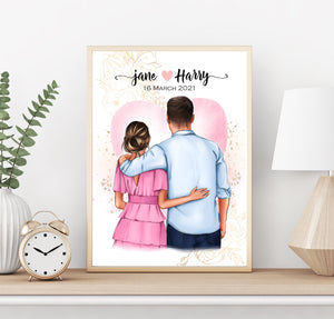 Personalised COUPLE Prints