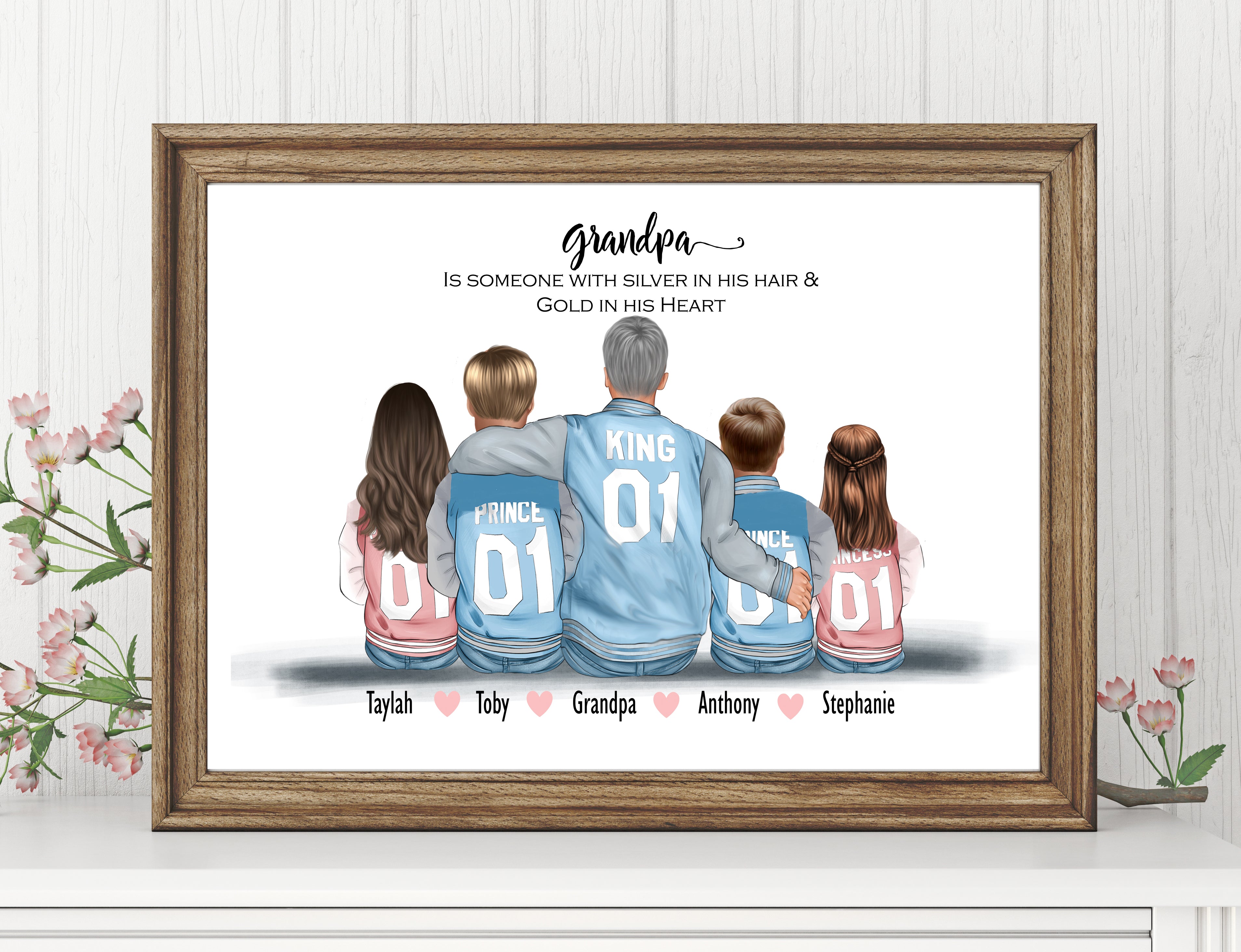 Personalised Grandad Prints