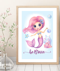 Mermaid (Set of 3 Prints)