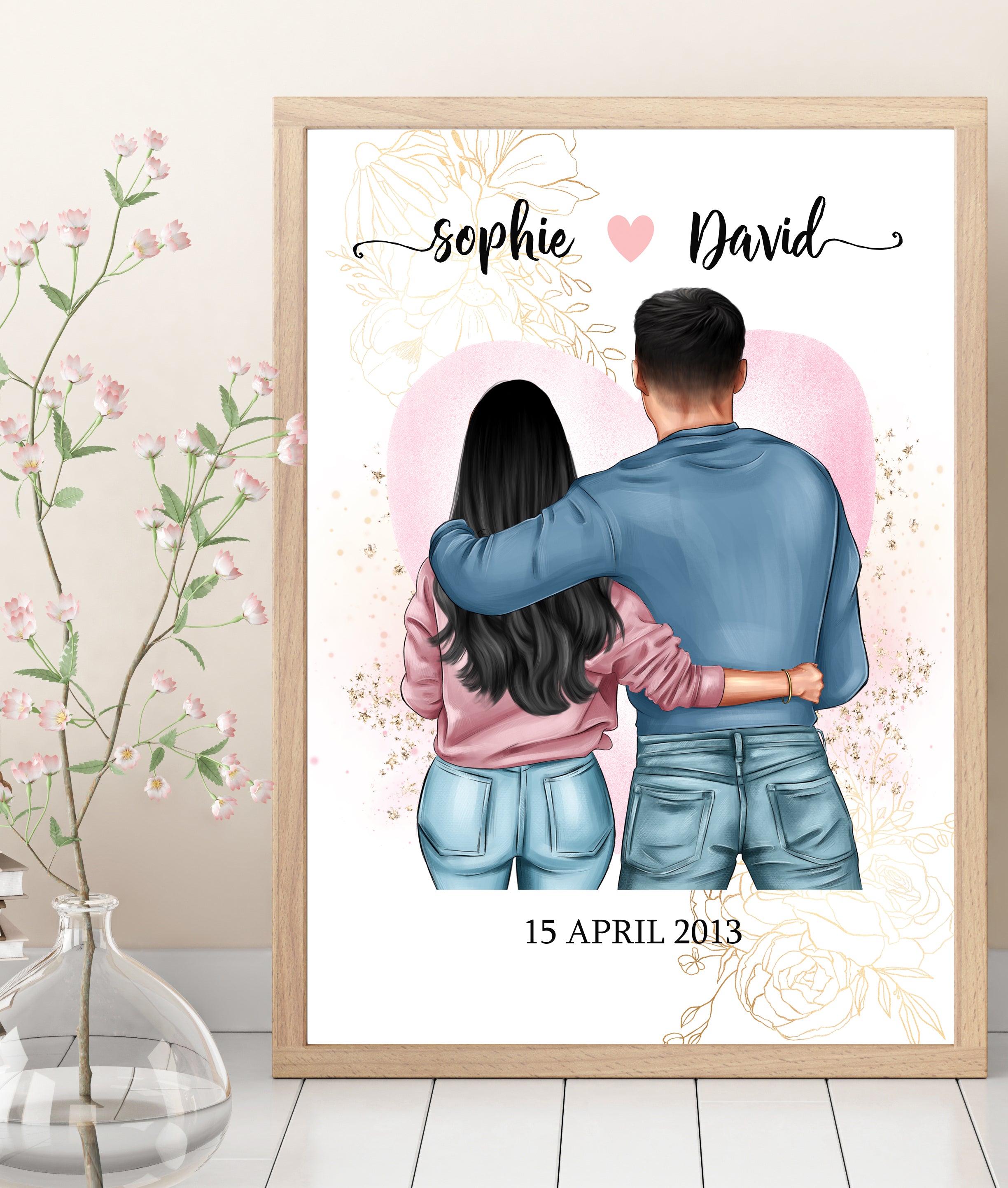 Personalised COUPLE Prints