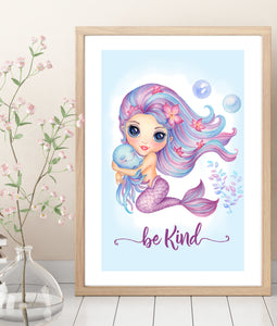 Mermaid (Set of 3 Prints)