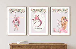 Little Bunny (Set of 3 Prints)