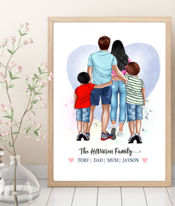 Personalised FAMILY Prints