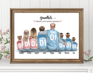 Personalised Grandad Prints