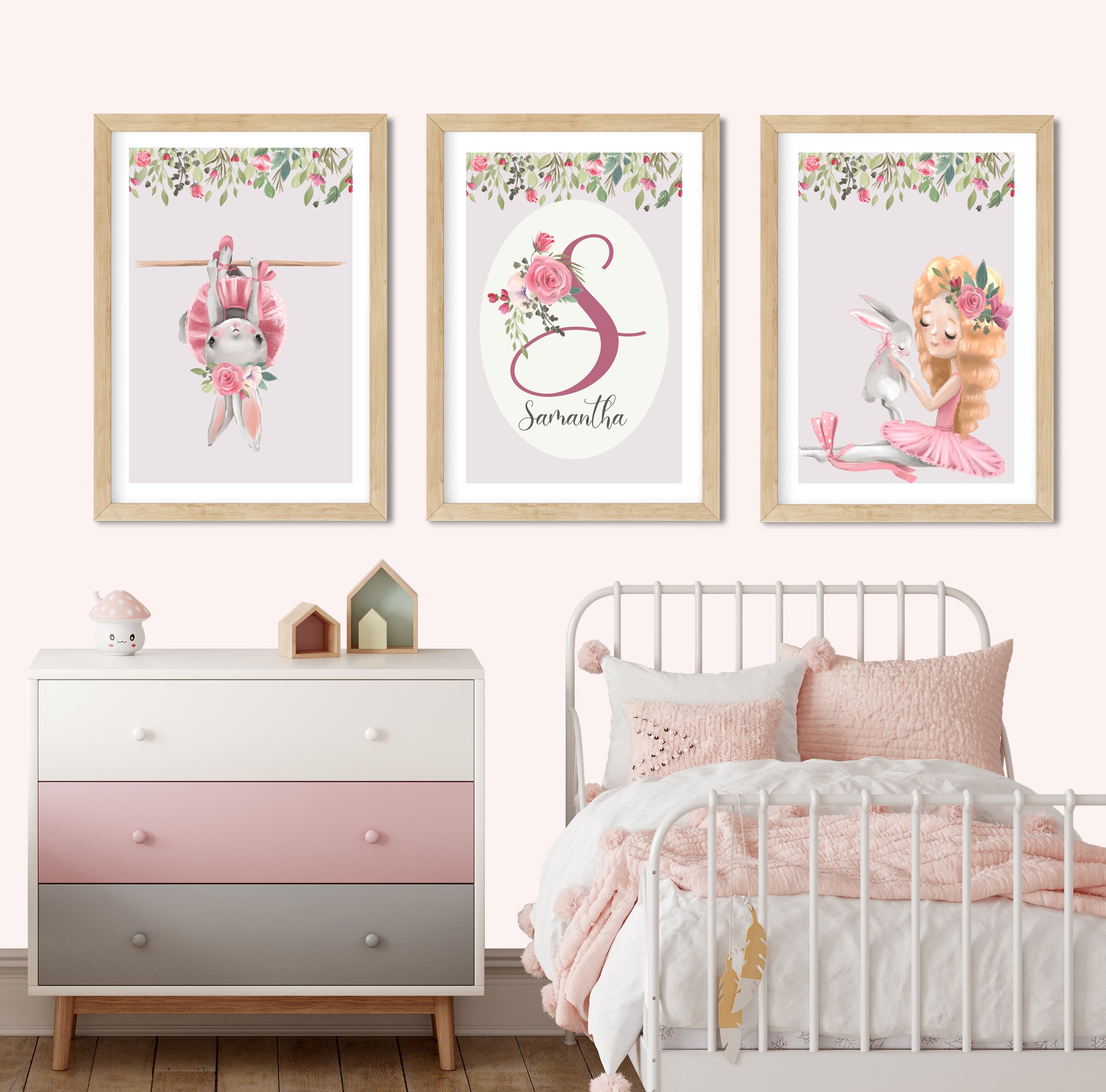 Little Bunny (Set of 3 Prints)