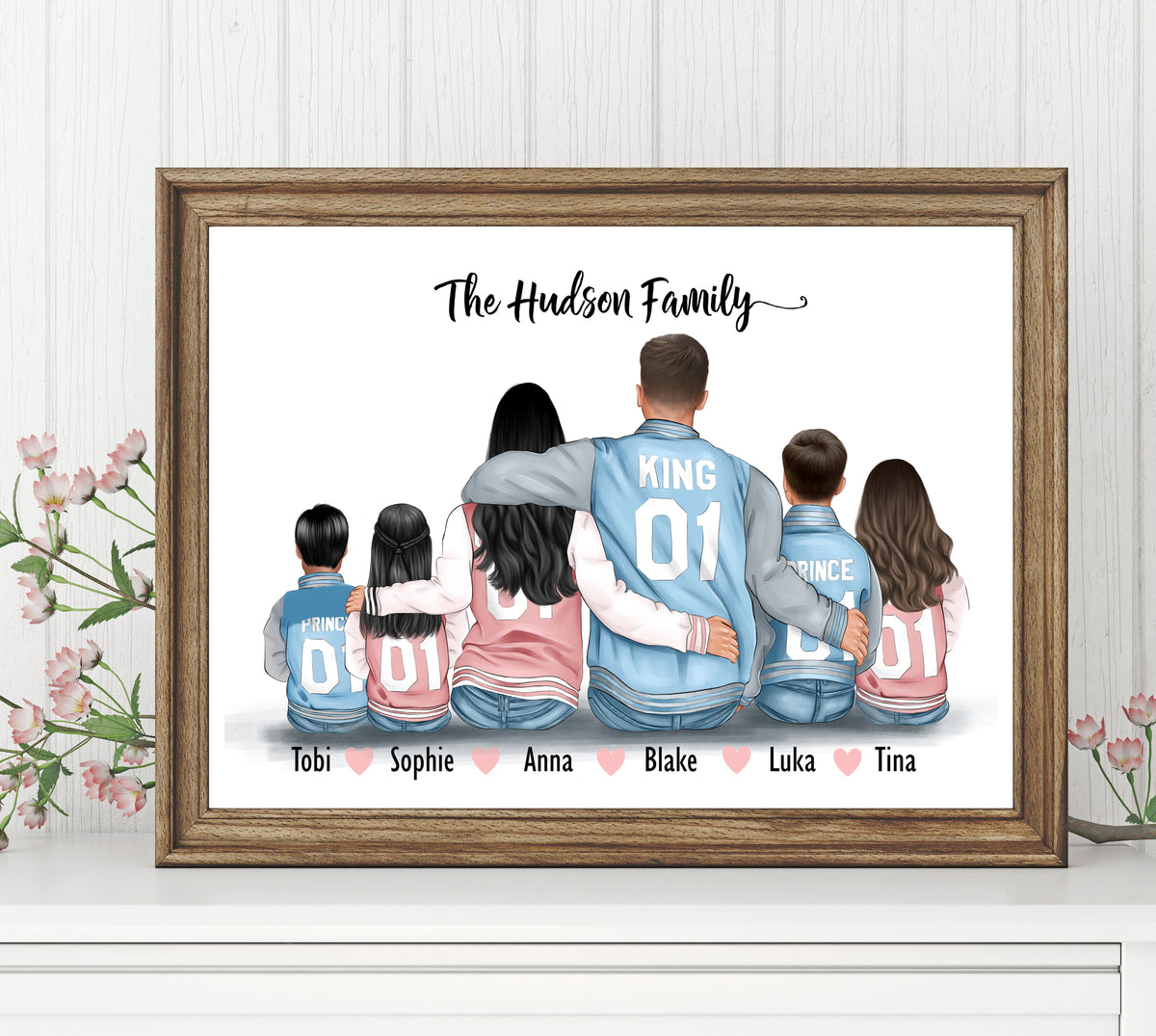 Personalised FAMILY Prints – ArgsRepublic